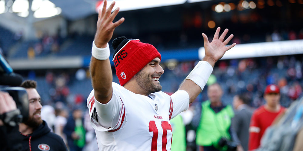 QB Jimmy Garoppolo, San Francisco 49ers