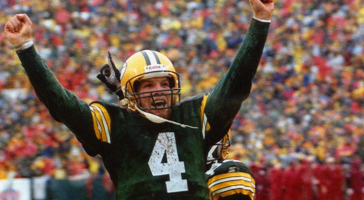 QB Brett Favre con los Green Bay Packers