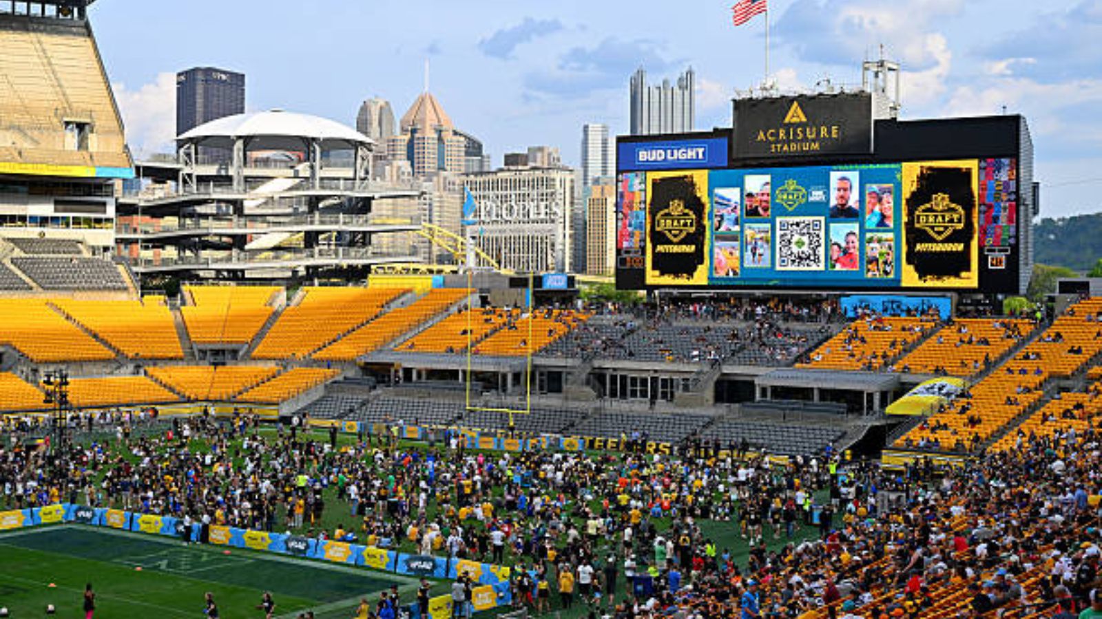 Steelers reemplazan césped del Acrisure Stadium tras recibir la peor calificación de la NFL
