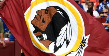 Antiguo logo de los Washington Redskins