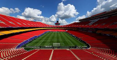 Arrowhead Stadium, hogar de los Kansas City Chiefs. Foto: Getty Images.