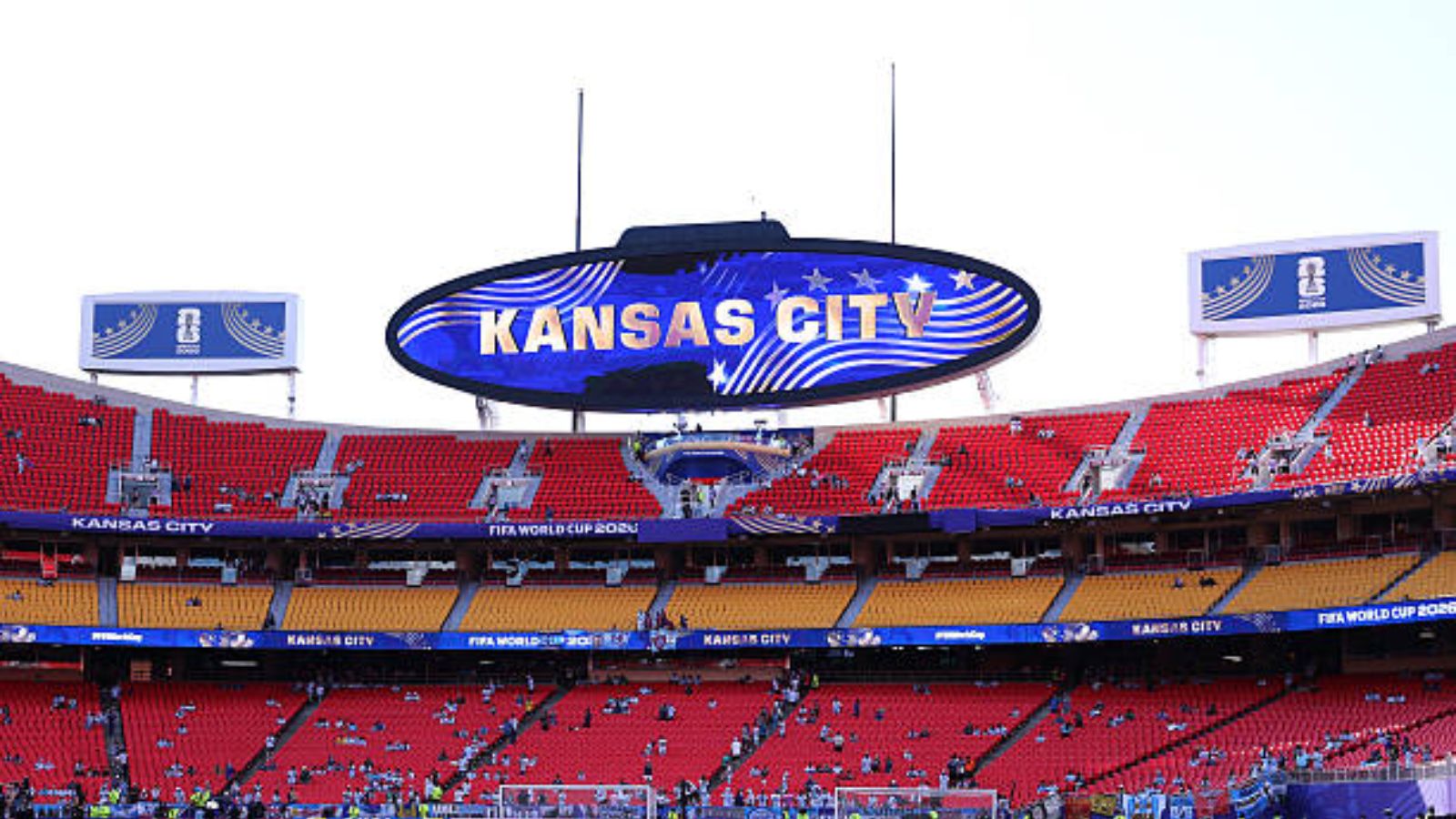 Arrowhead Stadium, hogar de los Kansas City Chiefs. Foto: Getty Images.