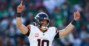 QB Bo Nix, Denver Broncos. Foto: Getty Images