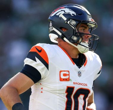 QB Bo Nix, Denver Broncos. Foto: Getty Images