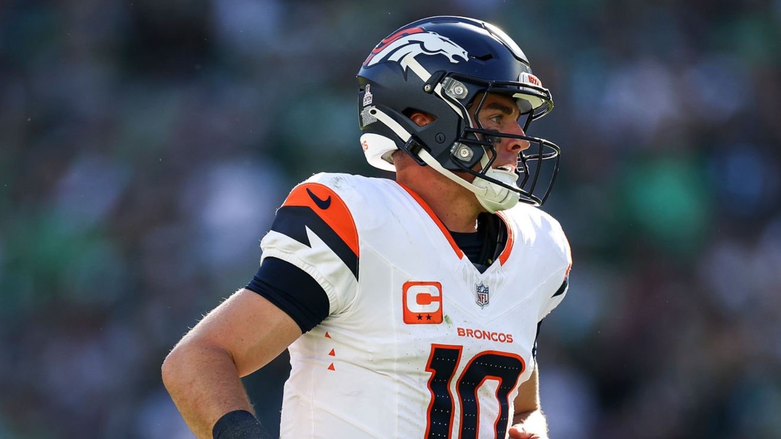 QB Bo Nix, Denver Broncos. Foto: Getty Images