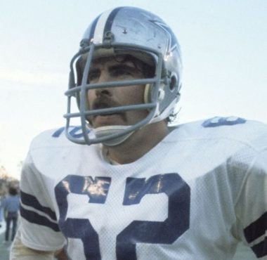 C John Fitzgerald con los Dallas Cowboys en 1976. Foto: Getty Images.