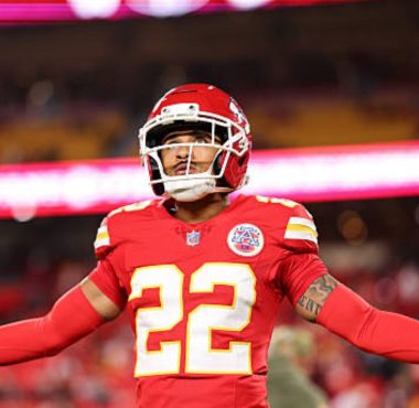 CB Trent McDuffie con los Kansas City Chiefs. Foto: Getty Images.