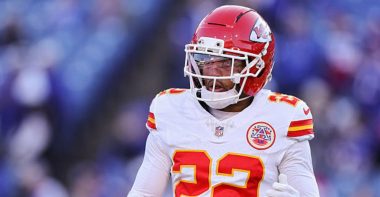 CB Trent McDuffie con los Kansas City Chiefs. Foto: Getty Images.