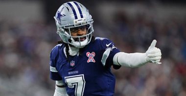 CB Trevon Diggs con los Dallas Cowboys en diciembre de 2025. Foto: Getty Images.