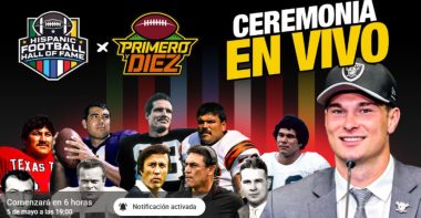 Ceremonia de inducción Hispanic Football Hall of Fame. Foto: Getty Images.