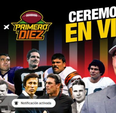 Ceremonia de inducción Hispanic Football Hall of Fame. Foto: Getty Images.