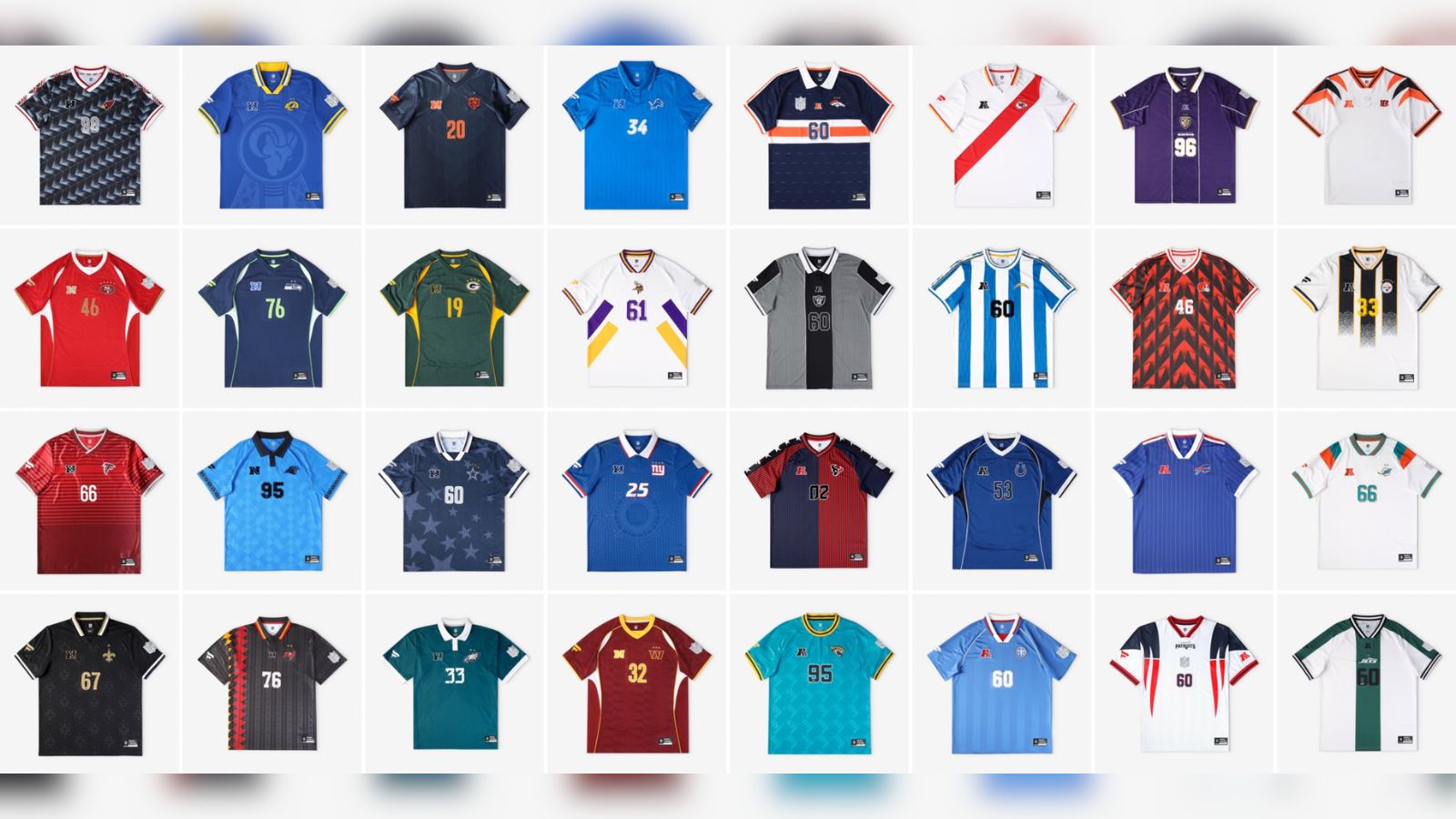 ¿Cuánto cuestan los jerseys Football x Football? Precios de la colección NFL inspirada en soccer