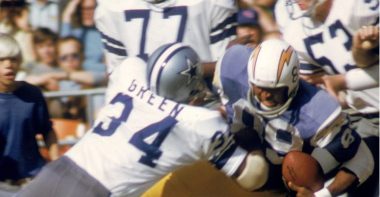 DB Cornell Green con los Dallas Cowboys. Foto: Getty Images.