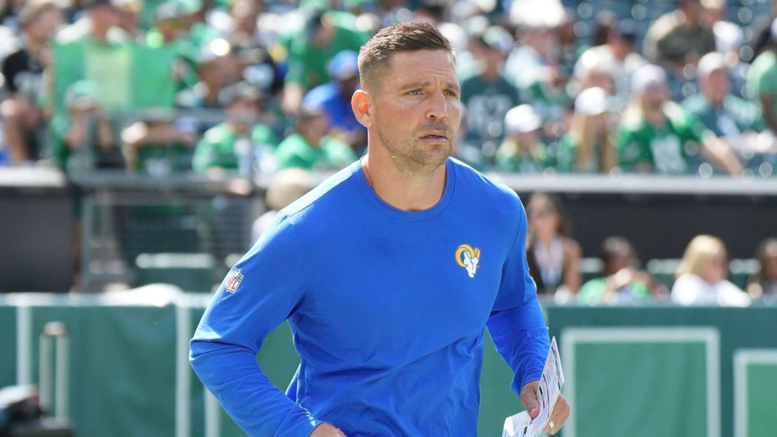 DC Chris Shula, Los Angeles Rams. Foto: Getty Images.