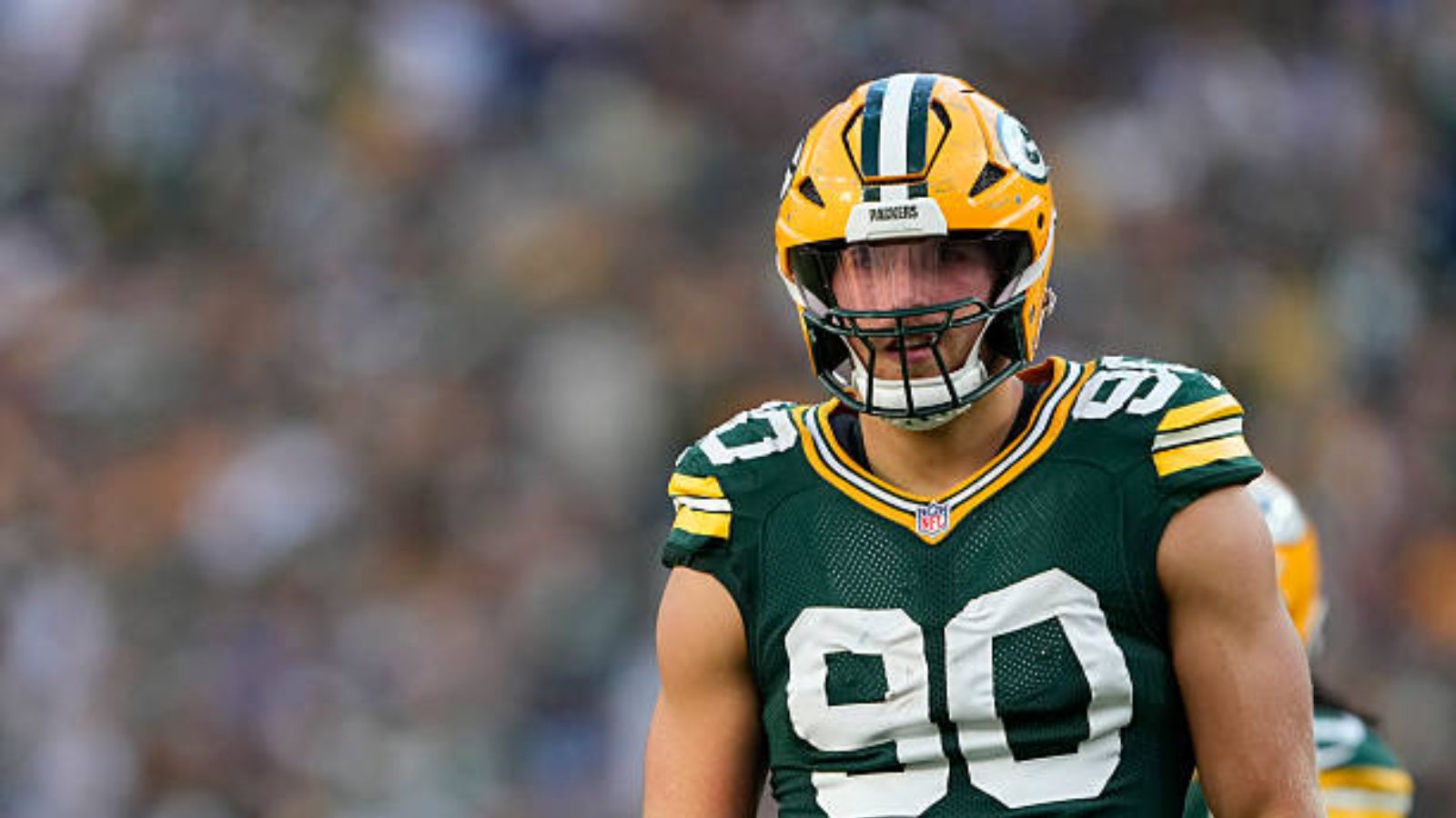 DE Lukas Van Ness, Green Bay Packers. Foto: Getty Images.