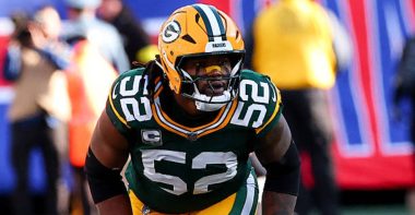 DE Rashan Gary con los Green Bay Packers. Foto: Getty Images.