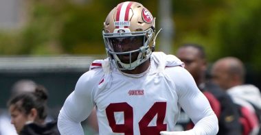 DE Romello Height, San Francisco 49ers. Foto: Getty Images.