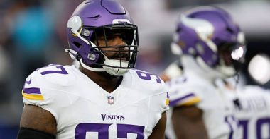 DT Javon Hargrave con los Minnesota Vikings. Foto: Getty Images.