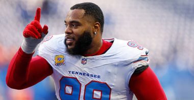 DT Jeffery Simmons, Tennessee Titans. Foto: Getty Images.