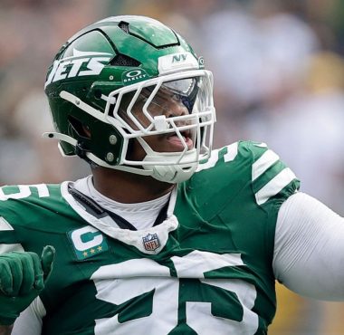 DT Quinnen Williams con los New York Jets en 2025. Foto: Getty Images.