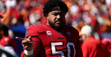 DT Vita Vea con los Tampa Bay Buccaneers. Foto: Getty Images.