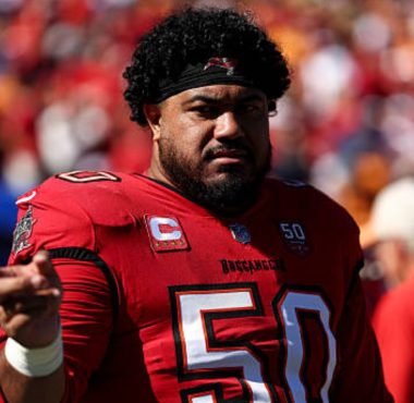 DT Vita Vea con los Tampa Bay Buccaneers. Foto: Getty Images.