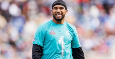 QB Tua Tagovailoa, Miami Dolphins, en los Pro Bowl Games 2024