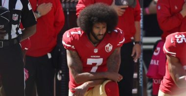 QB Colin Kaepernick en su etapa con los San Francisco 49ers