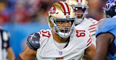 OT Isaac Alarcón, San Francisco 49ers