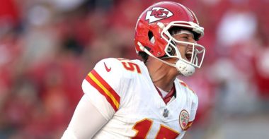 QB Patrick Mahomes, Kansas City Chiefs