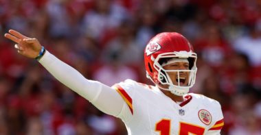 QB Patrick Mahomes, Kansas City Chiefs