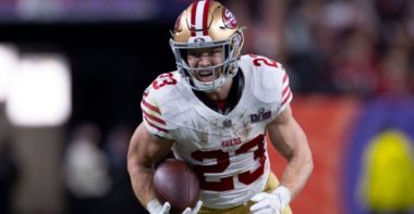 RB Christian McCaffrey, San Francisco 49ers