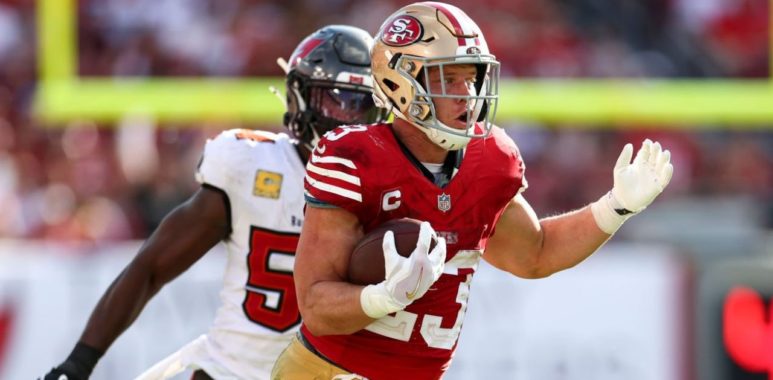 RB Christian McCaffrey, San Francisco 49ers
