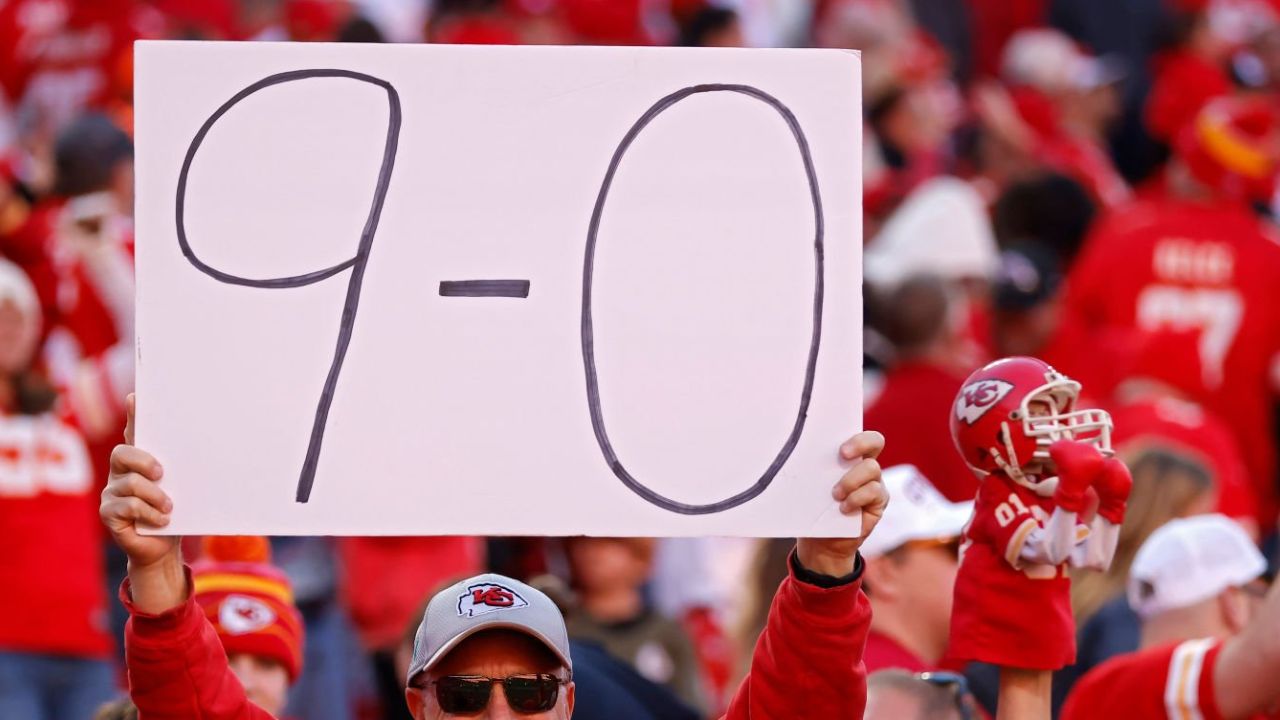 ¿Los Chiefs son el peor invicto 9-0 en la historia de la NFL? La respuesta es sí
