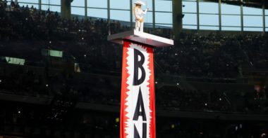 Beyonce en el medio tiempo del Juego de Navidad NFL entre Ravens y Texans