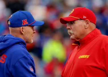 HC Sean McDermott, Buffalo Bills; HC Andy Reid, Kansas City Chiefs