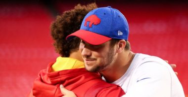 QB Patrick Mahomes, Kansas City Chiefs; QB Josh Allen, Buffalo Bills