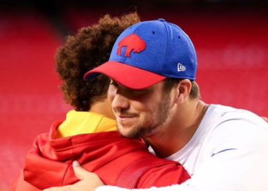 QB Patrick Mahomes, Kansas City Chiefs; QB Josh Allen, Buffalo Bills