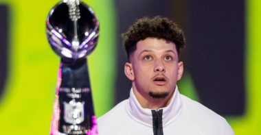 QB Patrick Mahomes, Kansas City Chiefs