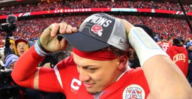 QB Patrick Mahomes, Kansas City Chiefs