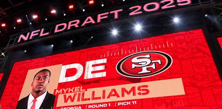 Los San Francisco 49ers toman a Mykel Williams en el Draft NFL 2025