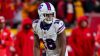 WR Amari Cooper con los Buffalo Bills en 2024