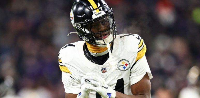WR George Pickens con los Pittsburgh Steelers