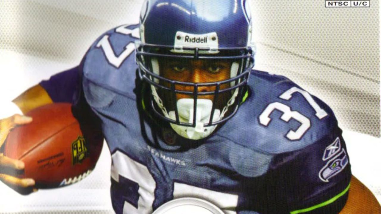 RB Shaun Alexander, portada del Madden NFL 2007