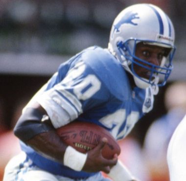 RB Barry Sanders, leyenda de los Detroit Lions