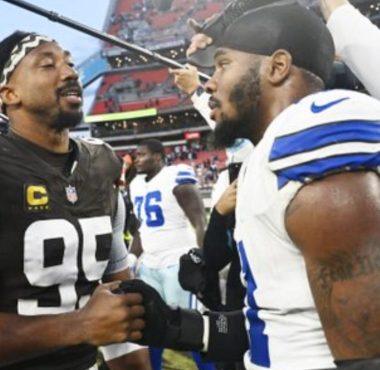DE Myles Garrett, Cleveland Browns; DE Micah Parsons, Dallas Cowboys