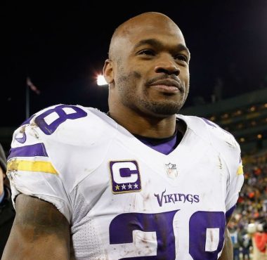 RB Adrian Peterson con los Minnesota Vikings