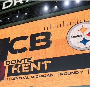 CB Donte Kent, Pittsburgh Steelers