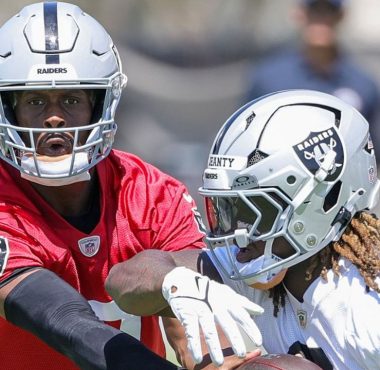 QB Geno Smith y RB Ashton Jeanty, Las Vegas Raiders