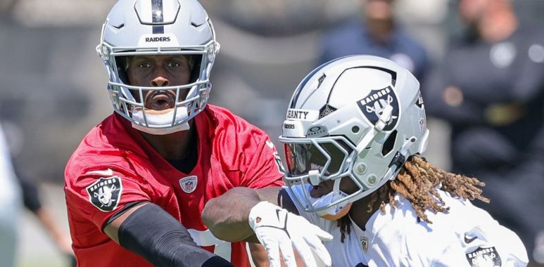 QB Geno Smith y RB Ashton Jeanty, Las Vegas Raiders
